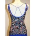 Diana azul floral top